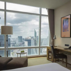 Eastin Grand Hotel Sathorn 4* Улучшенный номер с двуспальной кроватью фото 3
