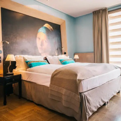 Отель Baltazar Budapest 4* Стандартный номер с различными типами кроватей фото 13