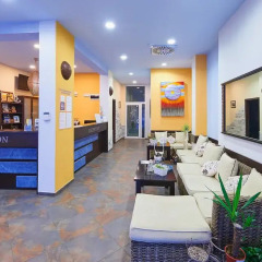 Отель Family Hotel Regata Болгария, Поморие - отзывы, цены и фото номеров - забронировать отель Family Hotel Regata онлайн интерьер отеля