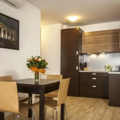 Отель Prater Residence 3* Улучшенные апартаменты с различными типами кроватей фото 2