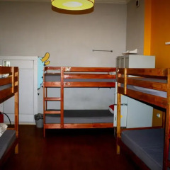 Хостел Old Flat на Советской Кровать в общем номере с двухъярусной кроватью фото 8