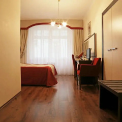 Отель Zlaty Sloup 3* Стандартный номер с двуспальной кроватью фото 4