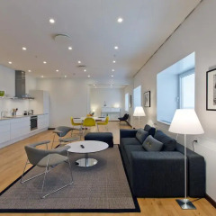Апартаменты Europahuset Apartments Улучшенные апартаменты с 2 отдельными кроватями фото 5