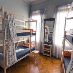 Artist Hostel na Kievskoy Кровать в женском общем номере с двухъярусными кроватями фото 4