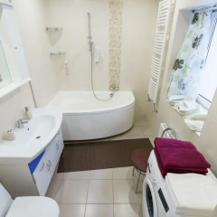 Апартаменты Daugava Lux Apartments ванная