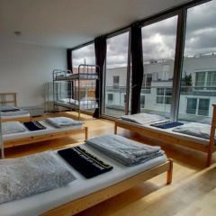 Heart of Gold Hostel Berlin Кровать в общем номере с двухъярусной кроватью фото 4