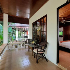 Отель Tropica Bungalow Resort 3* Улучшенное бунгало с различными типами кроватей фото 25
