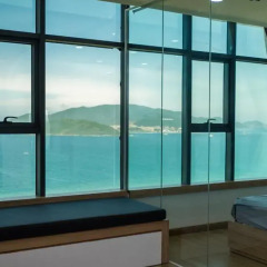 Апартаменты Sunrise Ocean View Apartment Студия с различными типами кроватей фото 8