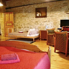 Отель Auberge de Provence Улучшенный номер с различными типами кроватей фото 16