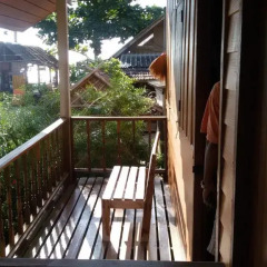Отель Green Chilli Bungalows Таиланд, Ланта - отзывы, цены и фото номеров - забронировать отель Green Chilli Bungalows онлайн балкон
