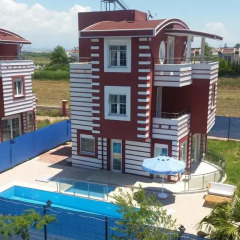 Villa Belek Happyland Вилла Делюкс с различными типами кроватей фото 27