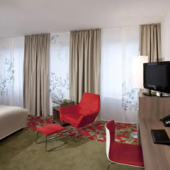 Отель Meliá Düsseldorf 4* Номер Премиум разные типы кроватей фото 3