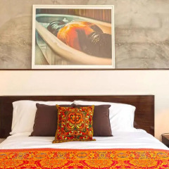 Отель Kama Bangkok - Boutique Bed & Breakfast 2* Номер Делюкс разные типы кроватей фото 10