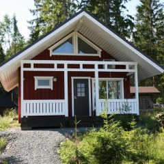 Гостиница Holiday home Vepsskiy Hytor Коттедж с разными типами кроватей фото 6