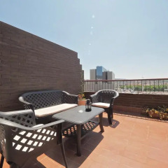 Отель Penthouse Sants Station Барселона балкон