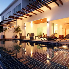 Отель Kamala Luxury Seaview with Private Pool бассейн фото 2