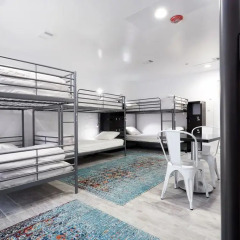 HighRoad Hostel DC Кровать в общем номере с двухъярусной кроватью фото 12