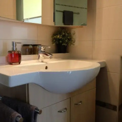 Отель Ferienwohnung Dresden Trachenberge Германия, Дрезден - отзывы, цены и фото номеров - забронировать отель Ferienwohnung Dresden Trachenberge онлайн ванная