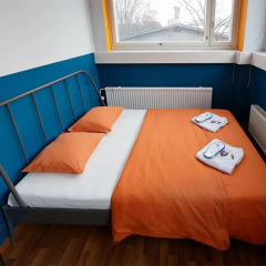 Отель CheapSleep Helsinki Стандартный номер с двуспальной кроватью (общая ванная комната) фото 4