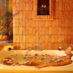 Отель Mangosteen Ayurveda & Wellness Resort 4* Улучшенный номер с двуспальной кроватью фото 5