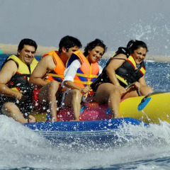 Отель El Wekala Aqua Park Resort пляж фото 2