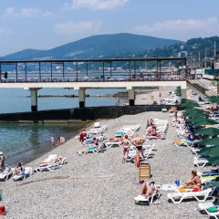 Гостиница Санаторно-курортный комплекс Знание пляж фото 2