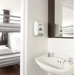 Euro Hostel Glasgow Кровать в общем номере с двухъярусными кроватями фото 4