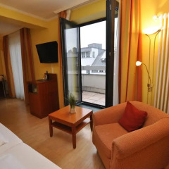 Отель Parkhotel im Lehel 3* Студия с различными типами кроватей фото 8