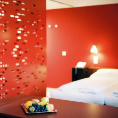 Отель Gartenhotel Altmannsdorf Low Budget Designhotel 3* Стандартный номер с различными типами кроватей фото 6