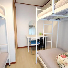 Отель Cheongdam Guest House 2* Кровать в женском общем номере с двухъярусной кроватью