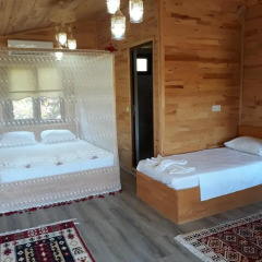 Отель Cirali Flora Pension 3* Стандартный семейный номер с двуспальной кроватью фото 12