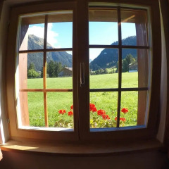 Отель Chalet Weidhaus Ferienwohnung & Zimmer Студия с различными типами кроватей фото 2