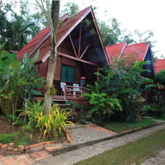 Отель Green View Village Resort 3* Бунгало с различными типами кроватей фото 8