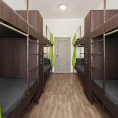 City Hostel Кровать в общем номере двухъярусные кровати