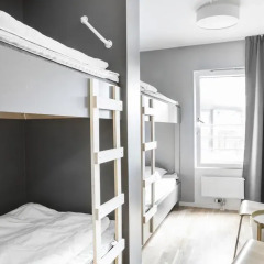 Отель Linnéplatsens Hotell & Vandrarhem Стандартный номер с различными типами кроватей