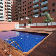 Апартаменты Habitat Apartments Fluvia Барселона бассейн