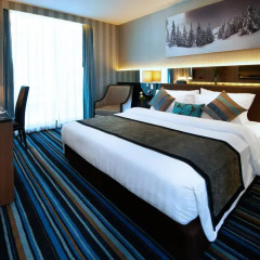 Отель The Continent Bangkok by Compass Hospitality 4* Стандартный номер с различными типами кроватей фото 23