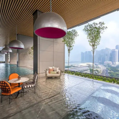 JW Marriott Hotel Singapore South Beach Люкс повышенной комфортности с различными типами кроватей фото 3