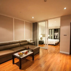 Отель The Costa Nha Trang Residences 5* Студия с различными типами кроватей фото 9