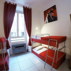 Palladini Hostel Rome Номер Делюкс с различными типами кроватей