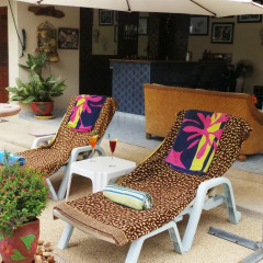Отель Relaxing Palm Pool Villa 3* Вилла Делюкс с различными типами кроватей фото 13