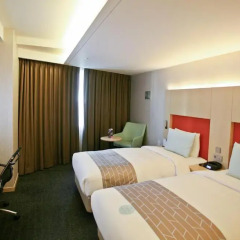 aFIRST Hotel Myeongdong 3* Стандартный номер с 2 отдельными кроватями фото 14