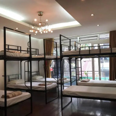Hanoi Light Hostel Кровать в общем номере с двухъярусной кроватью