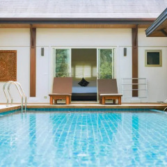 Отель Two Villas Holiday Oriental Style Layan Beach 4* Вилла с различными типами кроватей фото 28