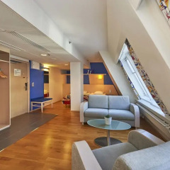 Отель Cumulus Hakaniemi 3* Улучшенный номер с различными типами кроватей фото 4