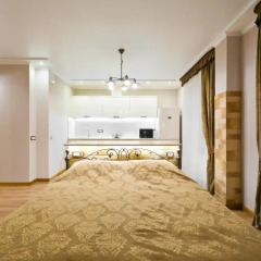 Апартаменты Minsk Arena Apartments Минск комната для гостей фото 3