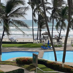 Отель Condominio Mayan Island Playa Diamante пляж
