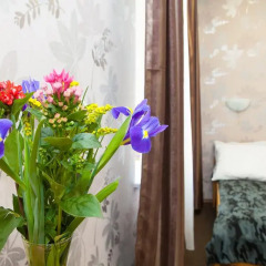 Marusya House Hostel Стандартный семейный номер с двуспальной кроватью фото 6