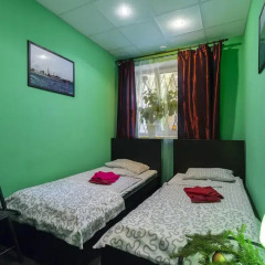 Mini-Hotel Na Beregah Nevy Номер категории Эконом с 2 отдельными кроватями (общая ванная комната) фото 5