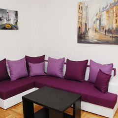Апартаменты Azzuro Lux Apartments Апартаменты с различными типами кроватей фото 16